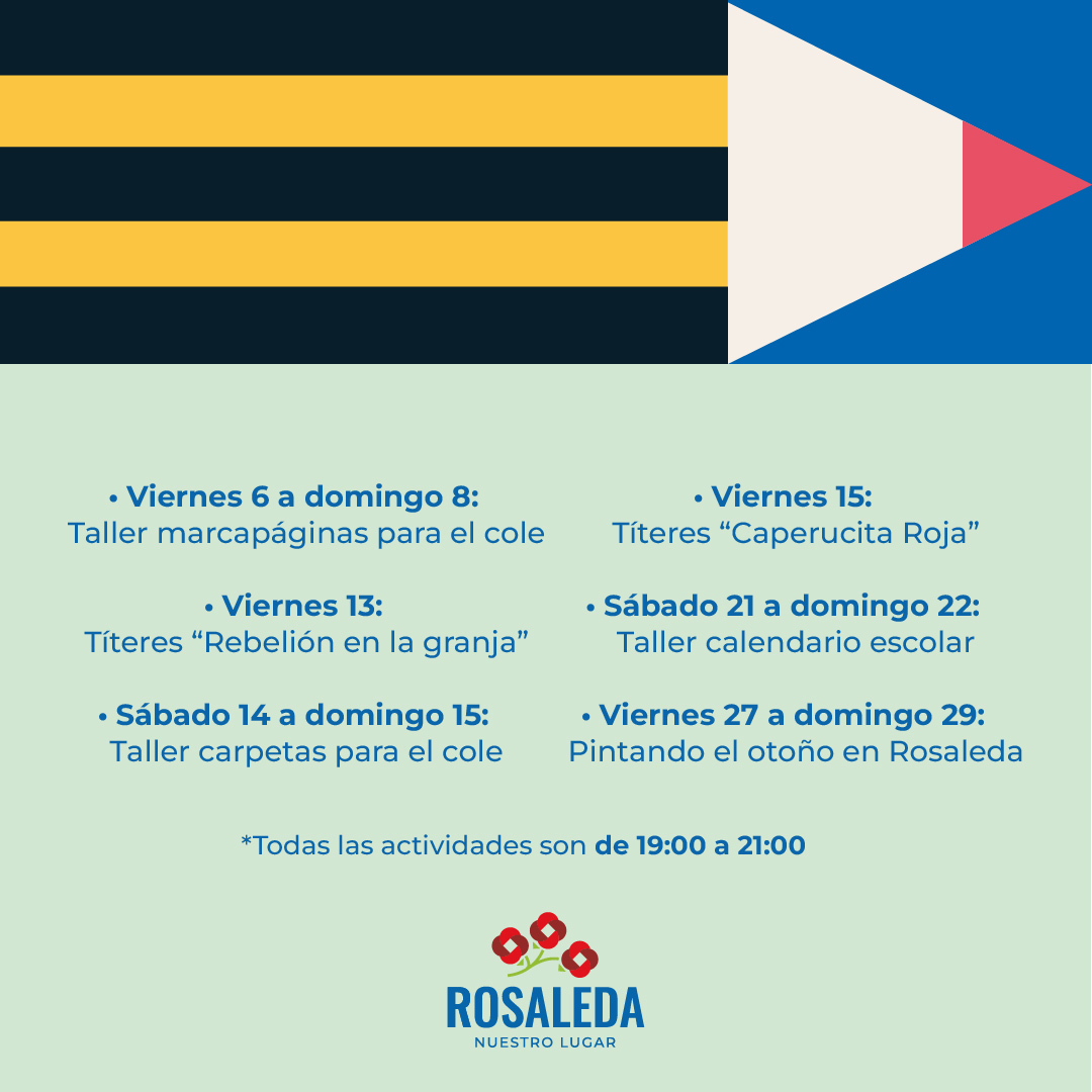 Actividades infantiles Rosaleda