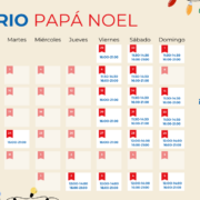 Horarios Papá Noel CC Rosaleda