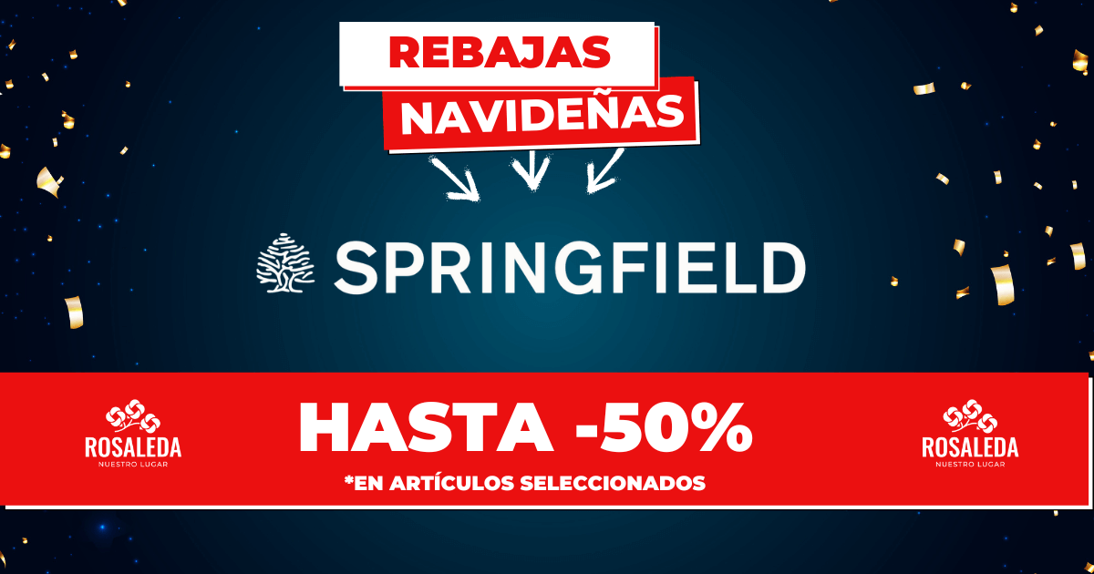 SPRINGFIELD REBAJAS NAVIDAD