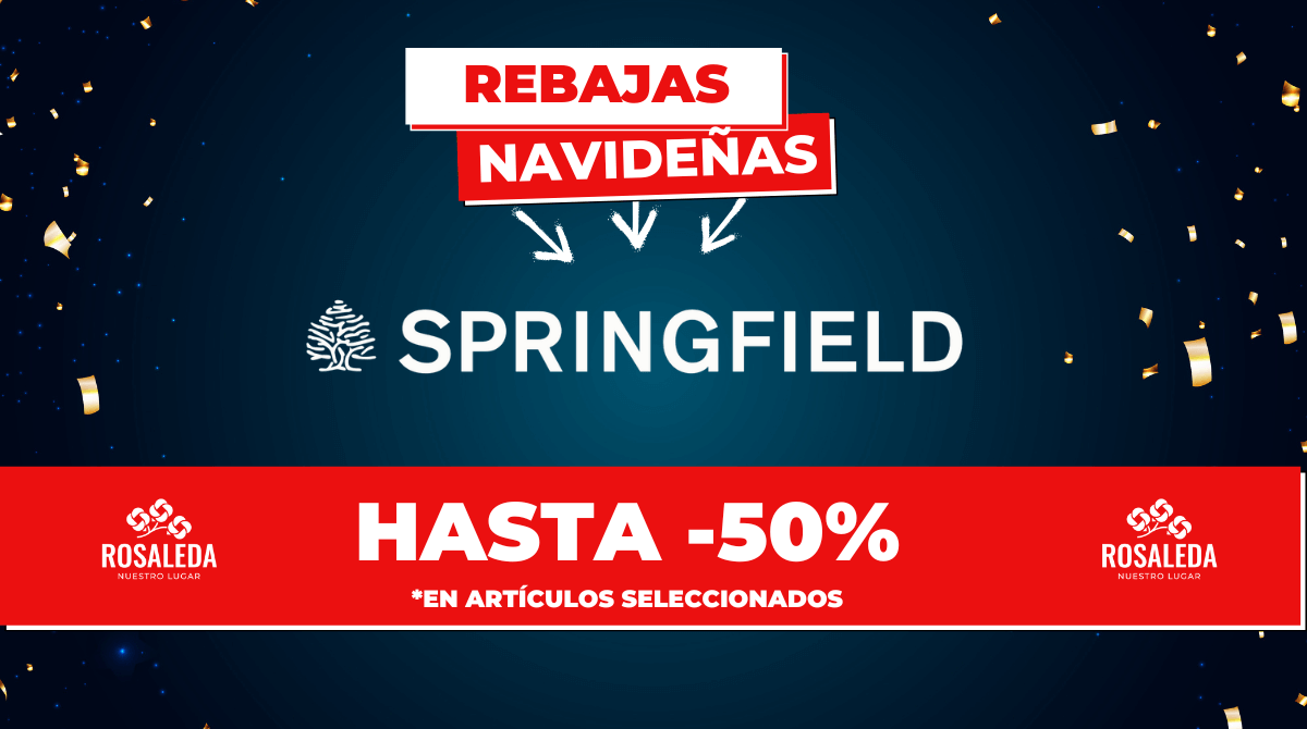 SPRINGFIELD REBAJAS NAVIDAD