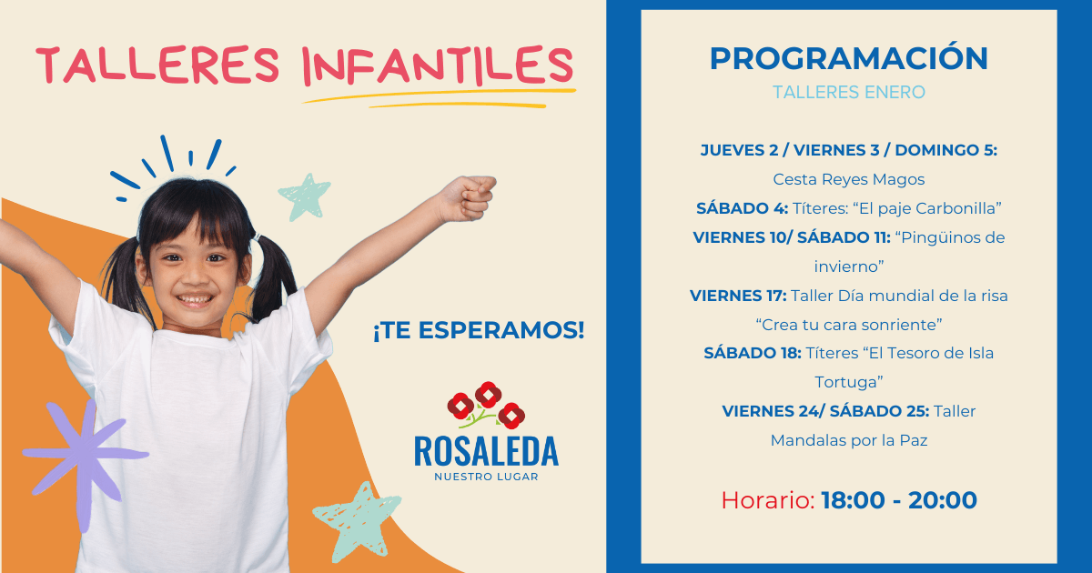 Talleres enero Rosaleda