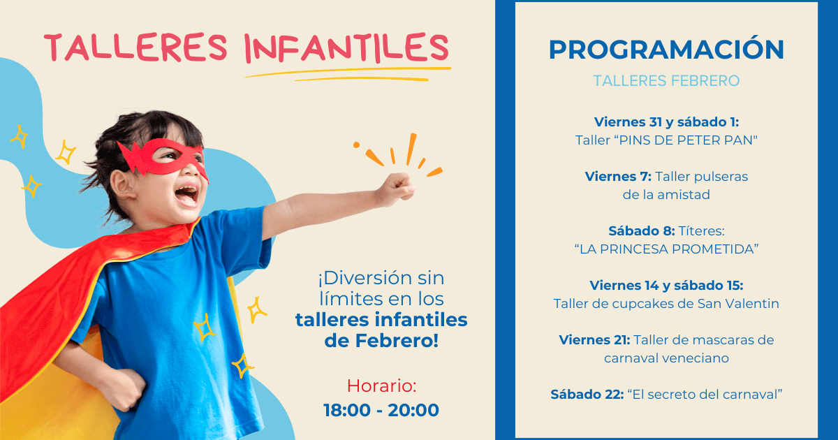 Talleres infantiles febrero