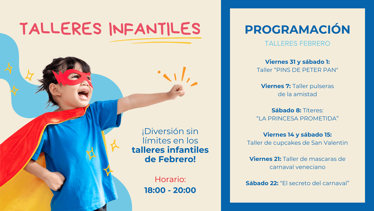 Talleres infantiles febrero